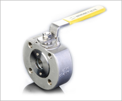 1 piece flanged end ball valve