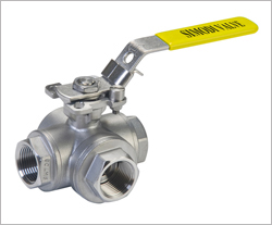 3 WAY BALL VALVE