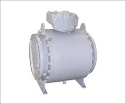 high pressure flanged end ball valve
