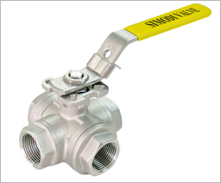 4 WAY BALL VALVE